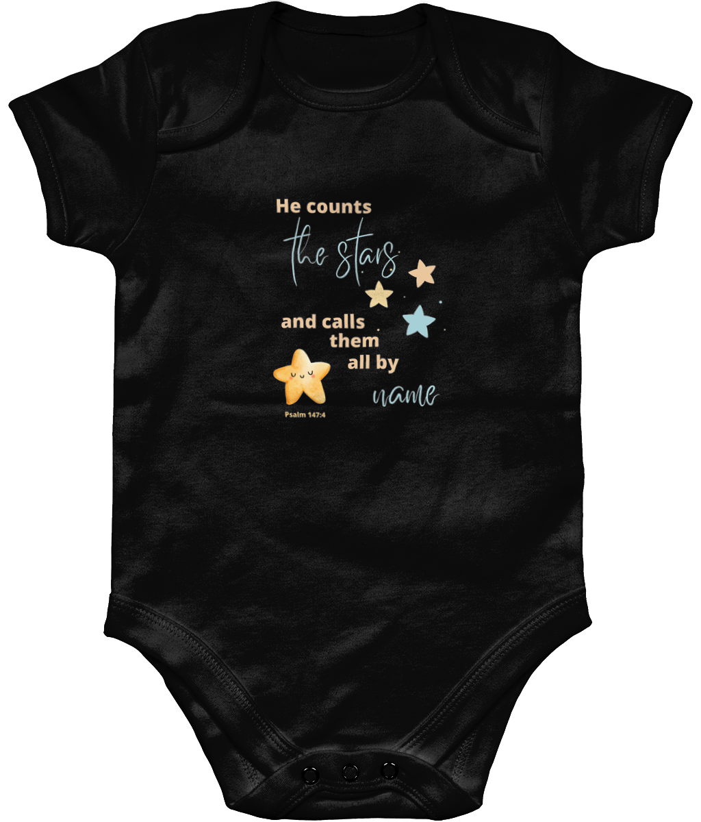 He counts the stars and calls them all by name