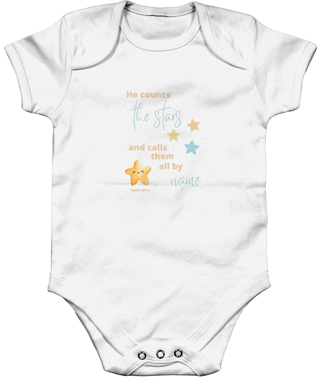 He counts the stars and calls them all by name