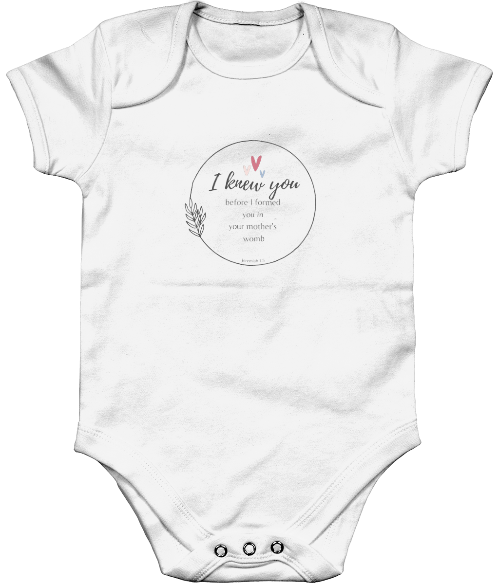 I knew you before I formed you in your mother's womb