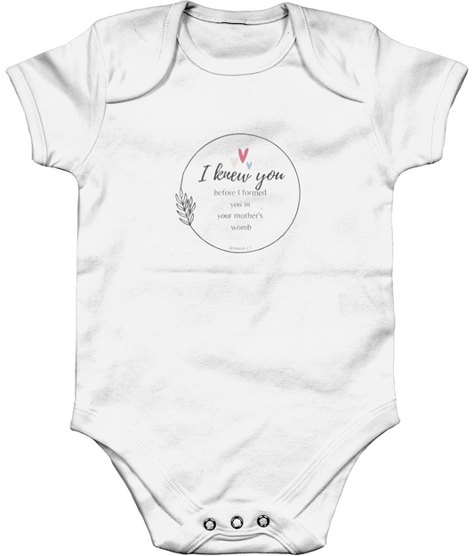 I knew you before I formed you in your mother's womb